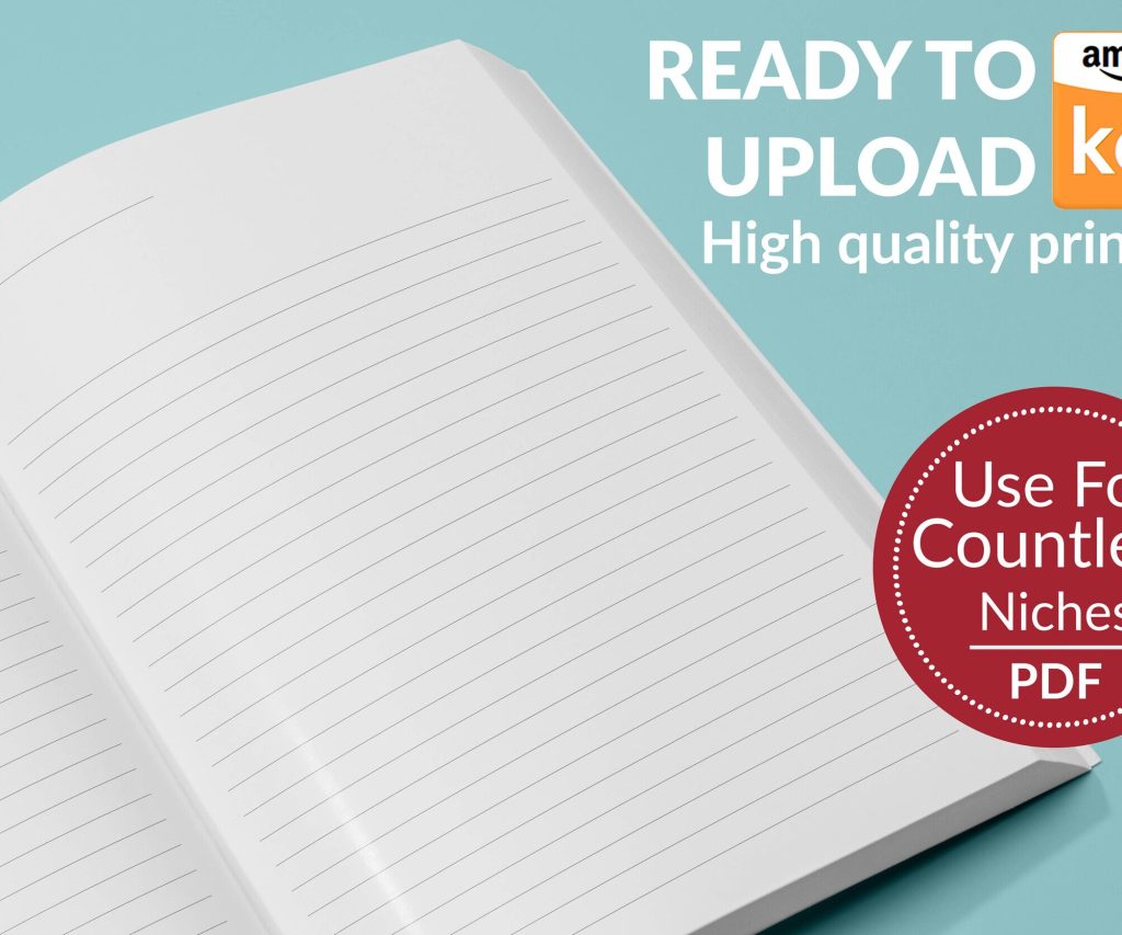 72 Amazon KDP interiors Bundle Templates for Blank Journal & Notebook, Ready To Upload PDF COMMERCIAL Use