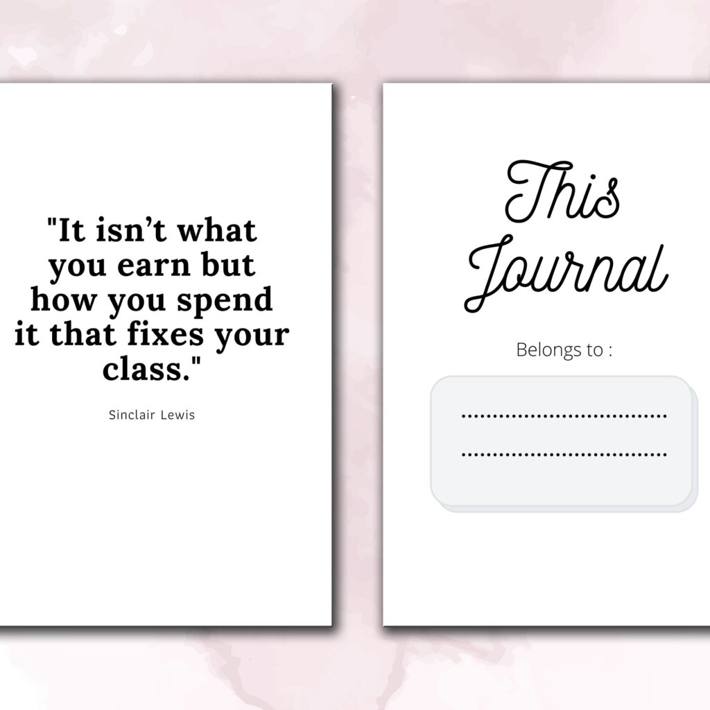 Budget Planner Journal 120 pages Ready to Upload PDF Commercial use Low Content Tracker budget Log KDP Template 6×9 8.5×11 5×8