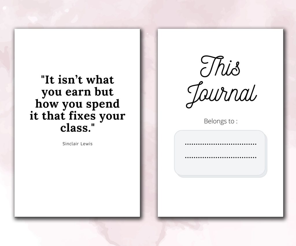 Budget Planner Journal 120 pages Ready to Upload PDF Commercial use Low Content Tracker budget Log KDP Template 6×9 8.5×11 5×8