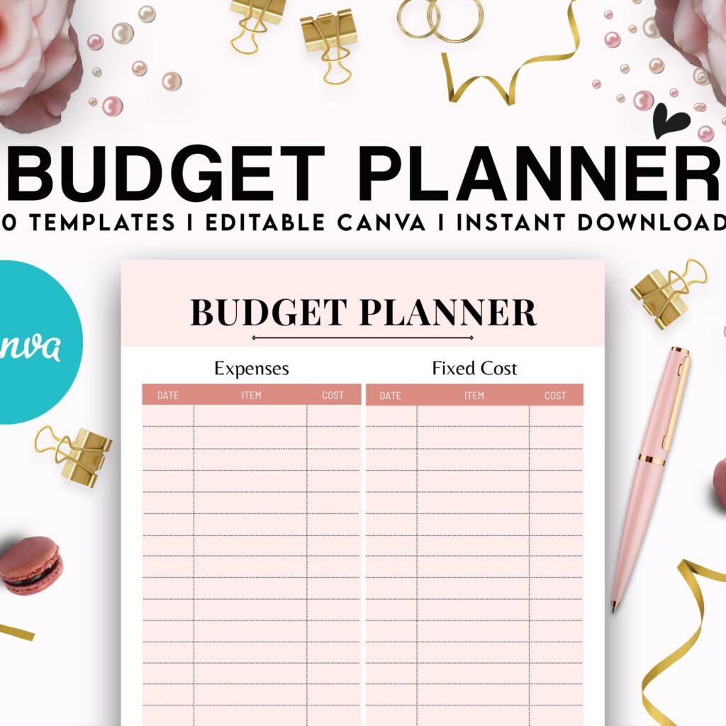 Canva Daily Weekly Monthly Planner 10 Templates for Journal, Canva KDP Planner editable interiors Bundle COMMERCIAL USE