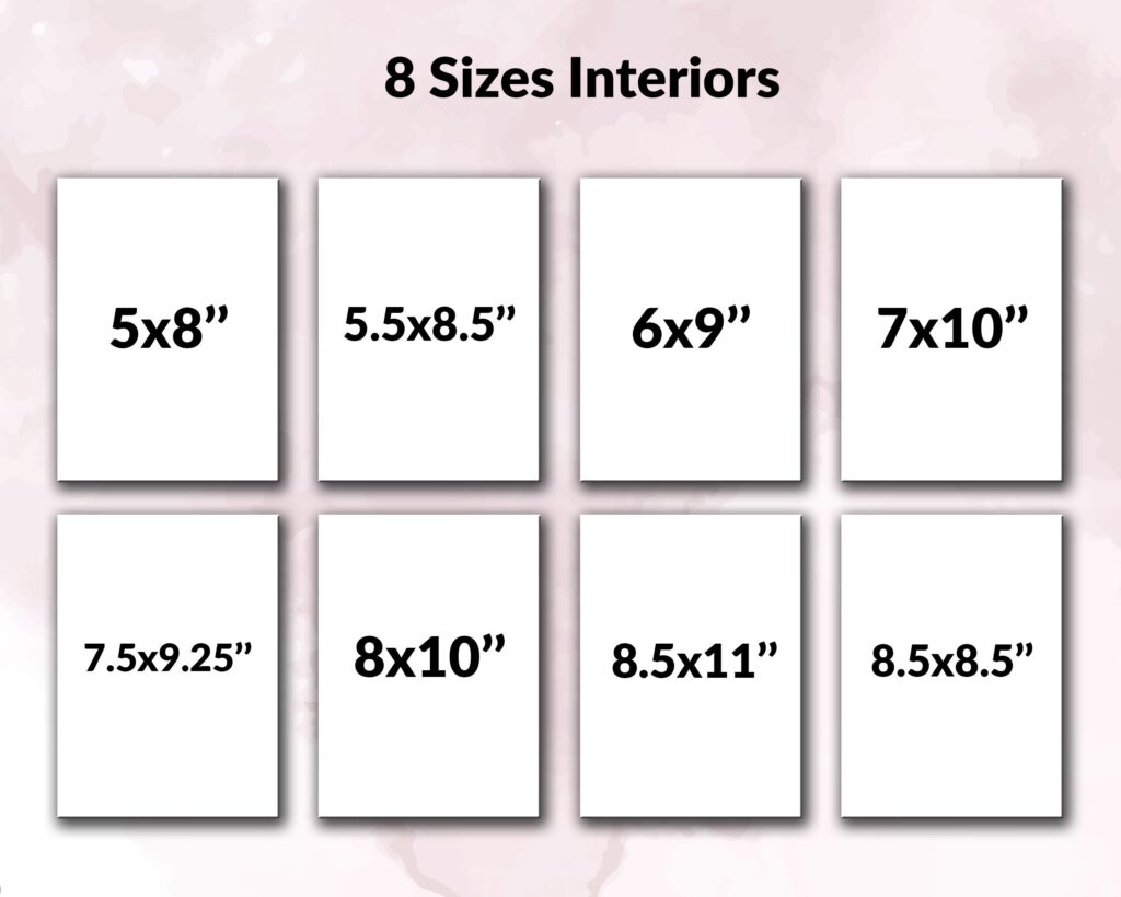 KDP Bundle 8 Templates interiors Lined Pages, Journal ,Notebook, diaries … Ready To Upload PDF COMMERCIAL Use Sizes 8.5×11, 5×8, 6×9