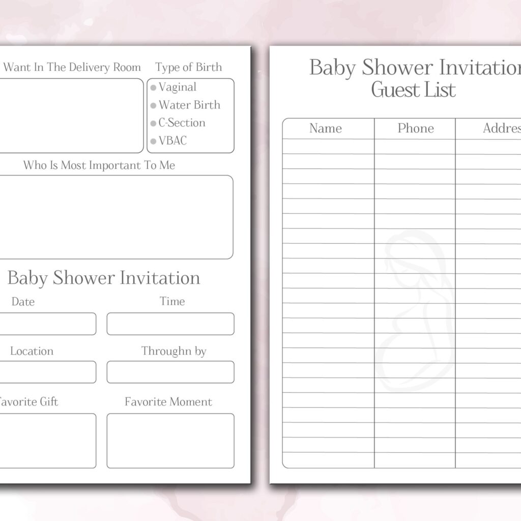 Pregnancy Log book 120 pages Ready to Upload PDF Commercial use Low Content Planner tracker or log Book KDP Template 6×9 8.5×11 5×8