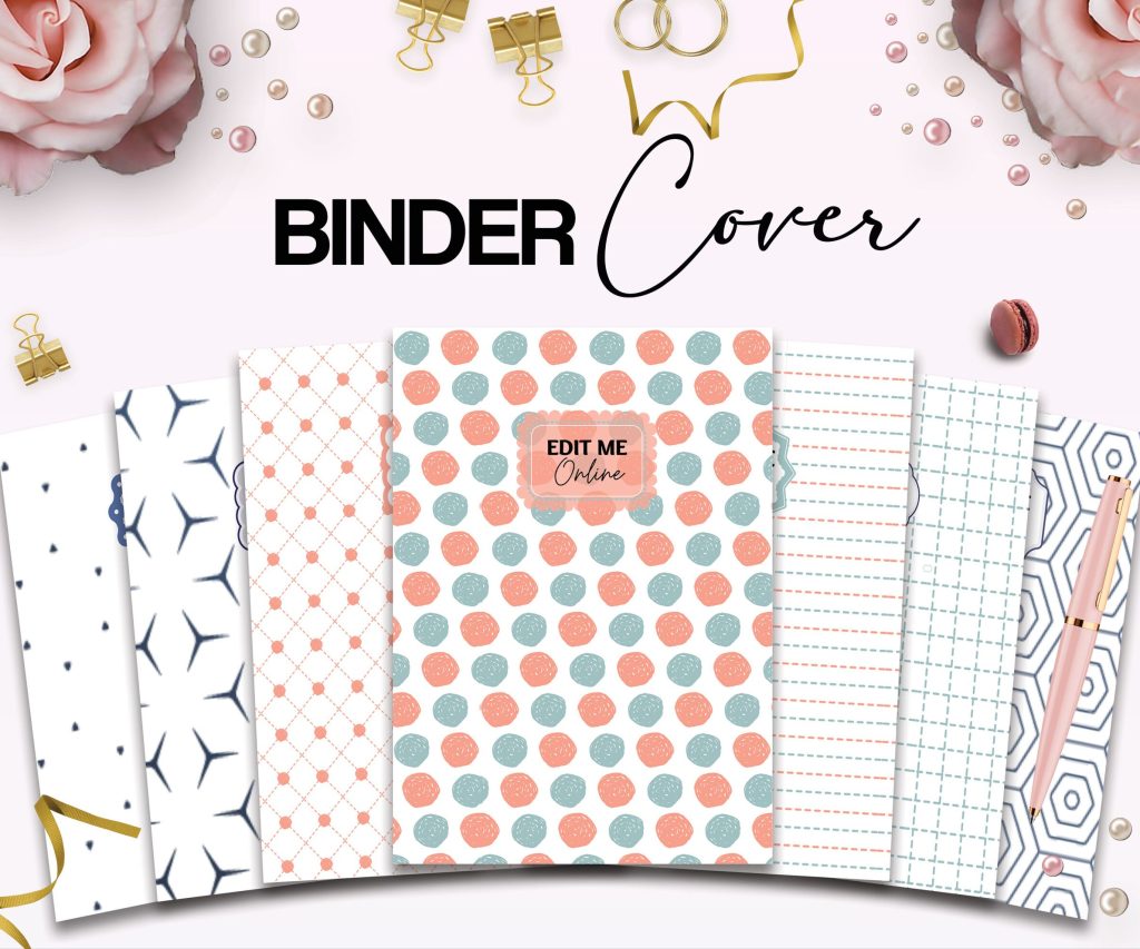 15 Canva kdp cover template Editable for book cover, Canva KDP Cover bundle journal , binder cover, 6×9″