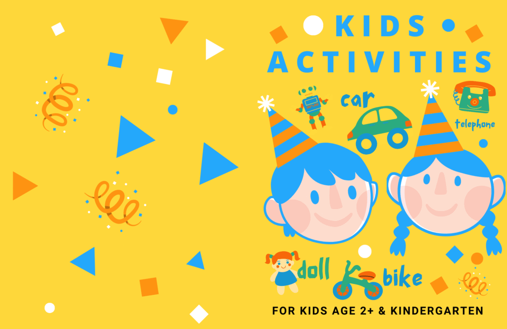 Kids Activities Editable Canva kdp Book Cover template, Canva KDP Cover For activity book 8.5×11″