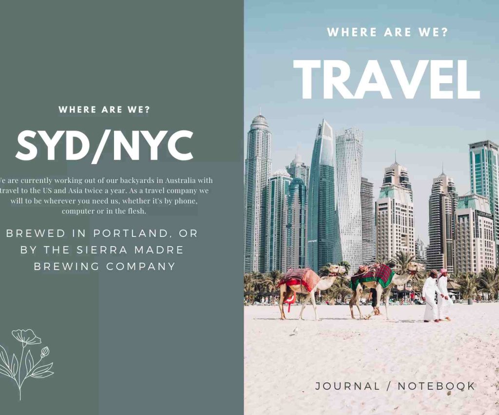 Travel Canva kdp Book Cover template Editable Cover, Canva KDP Cover For journal notebook 6×9"