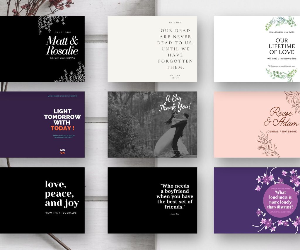 10 Canva kdp Quotes Cover template Editable for book cover, Canva KDP Cover bundle for journal 6×9″ Quotes.