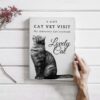 Cat Book cover, Cat Canva kdp Book Cover template Editable Cover, Canva KDP Cover For journal notebook 6×9″