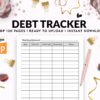 Debt Tracker Template