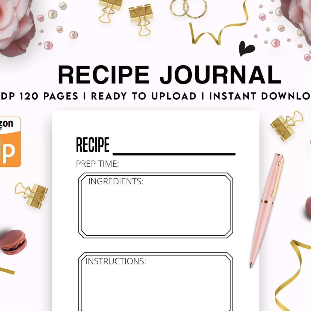 Recipe Journal Template
