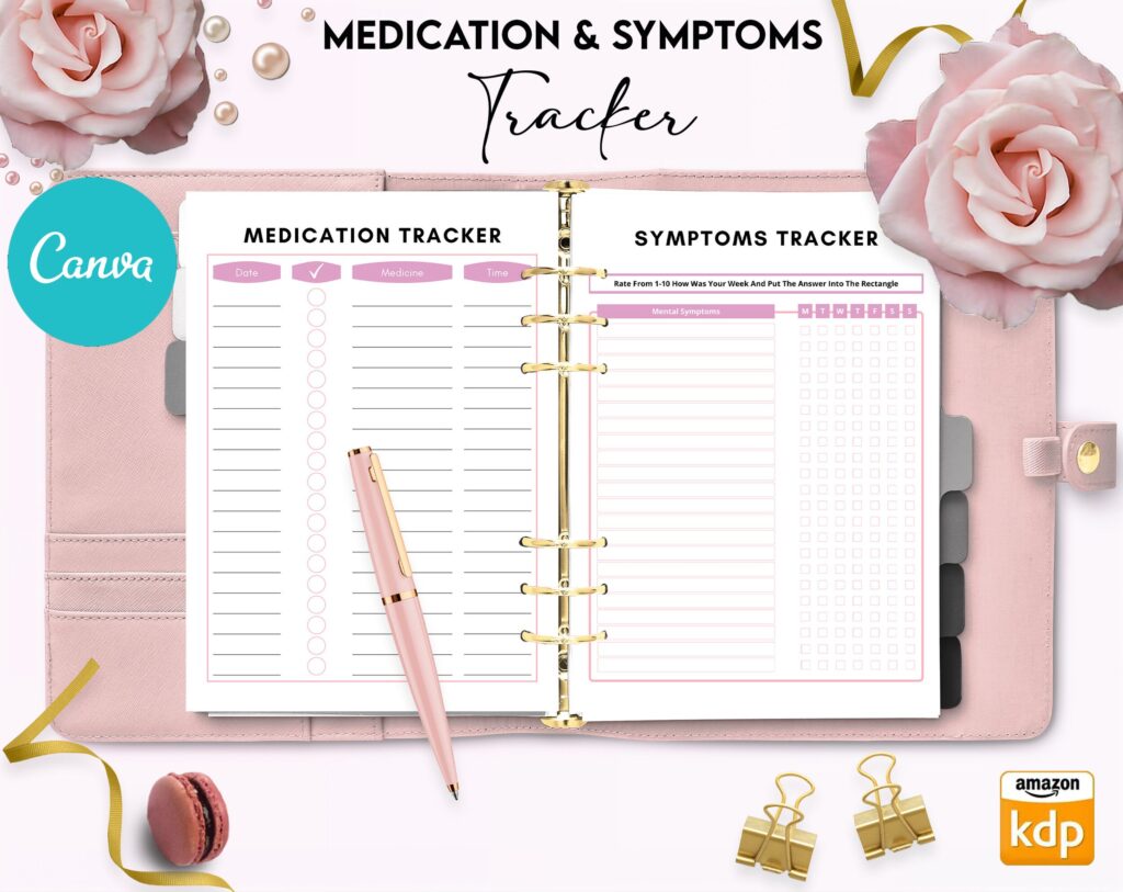 Therapy Journal with questions workbook 8.5×11″ Canva Editable 30 Templates, Canva KDP editable interior, digital and printable.Mental
