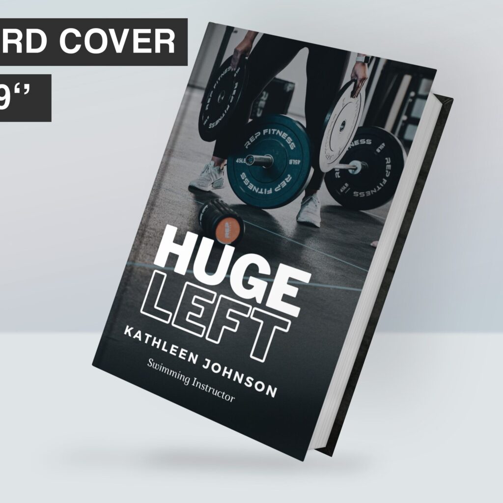 Bodybuilding Fitness Hardcover Canva kdp template Editable Cover, For Canva KDP Book journal Notebook Novel 6×9″ 120 pages