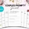 Couples & Relationship guided journal With Prompts 26 Editable Templates, 8.5×11″ Canva KDP Planner editable interiors Bundle COMMERCIAL Use