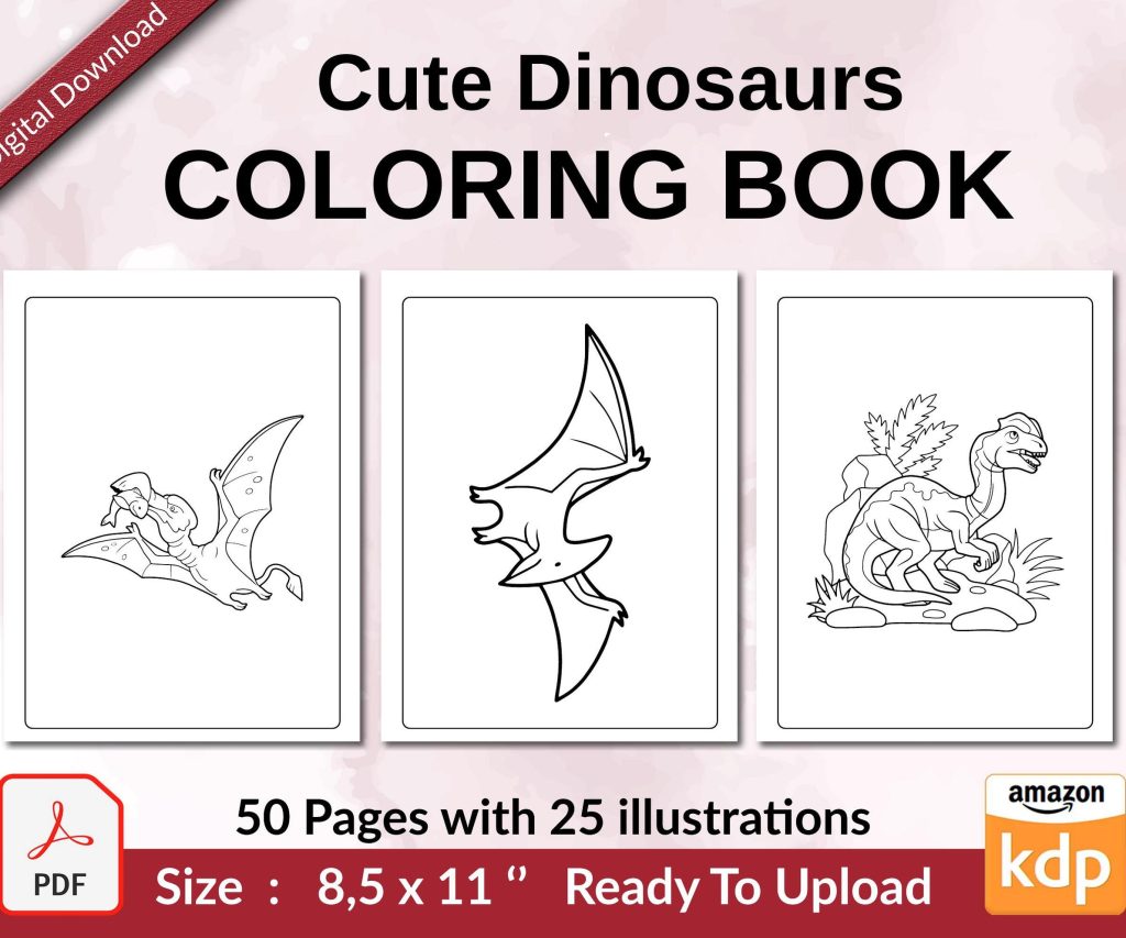 Dinosaur Coloring Book