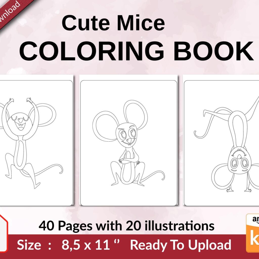 Mice Coloring