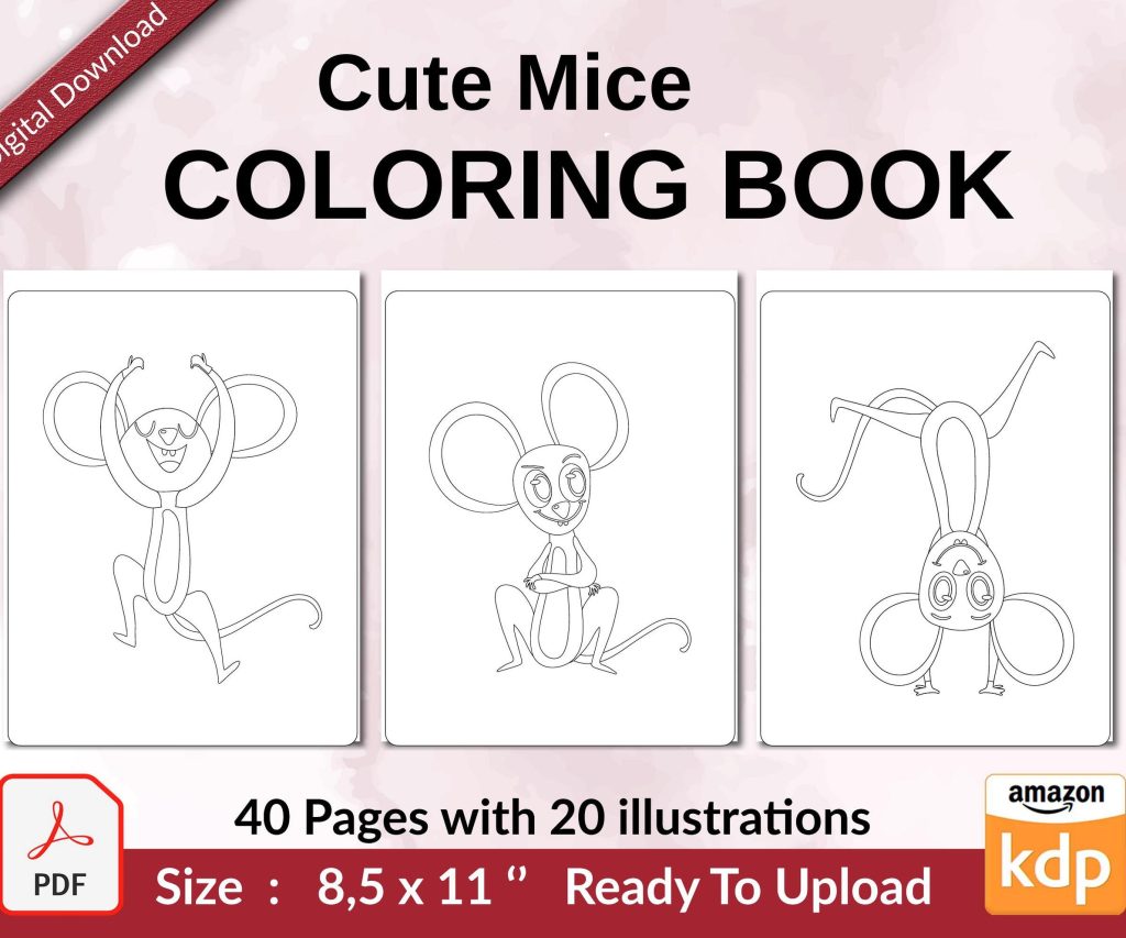 Mice Coloring