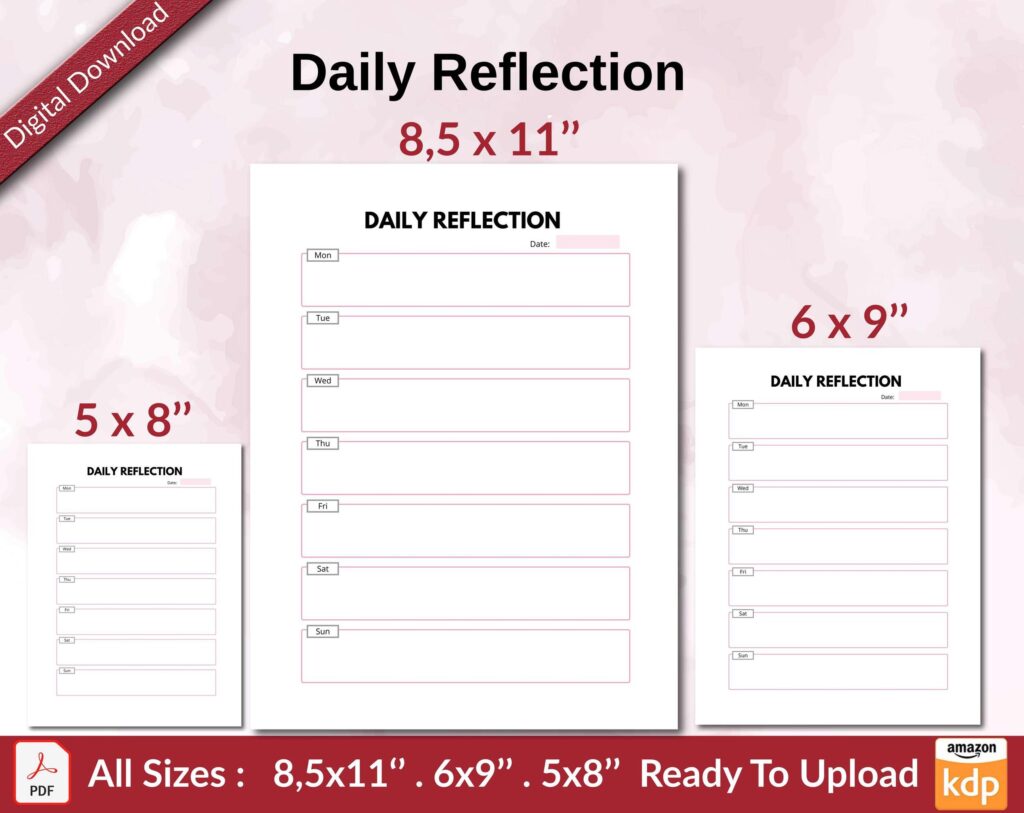 Daily Reflection Journal