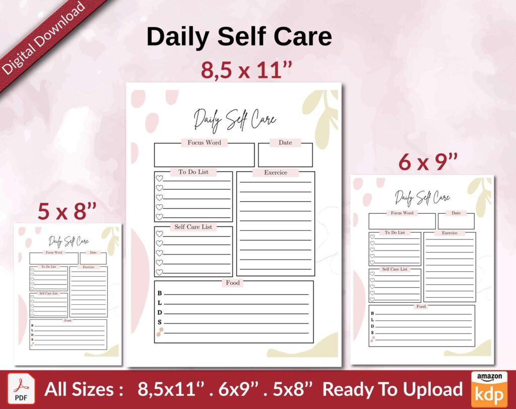Self Care Journal