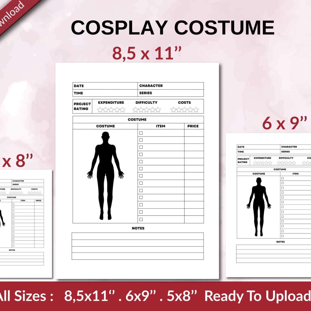 Cosplay Planner Online