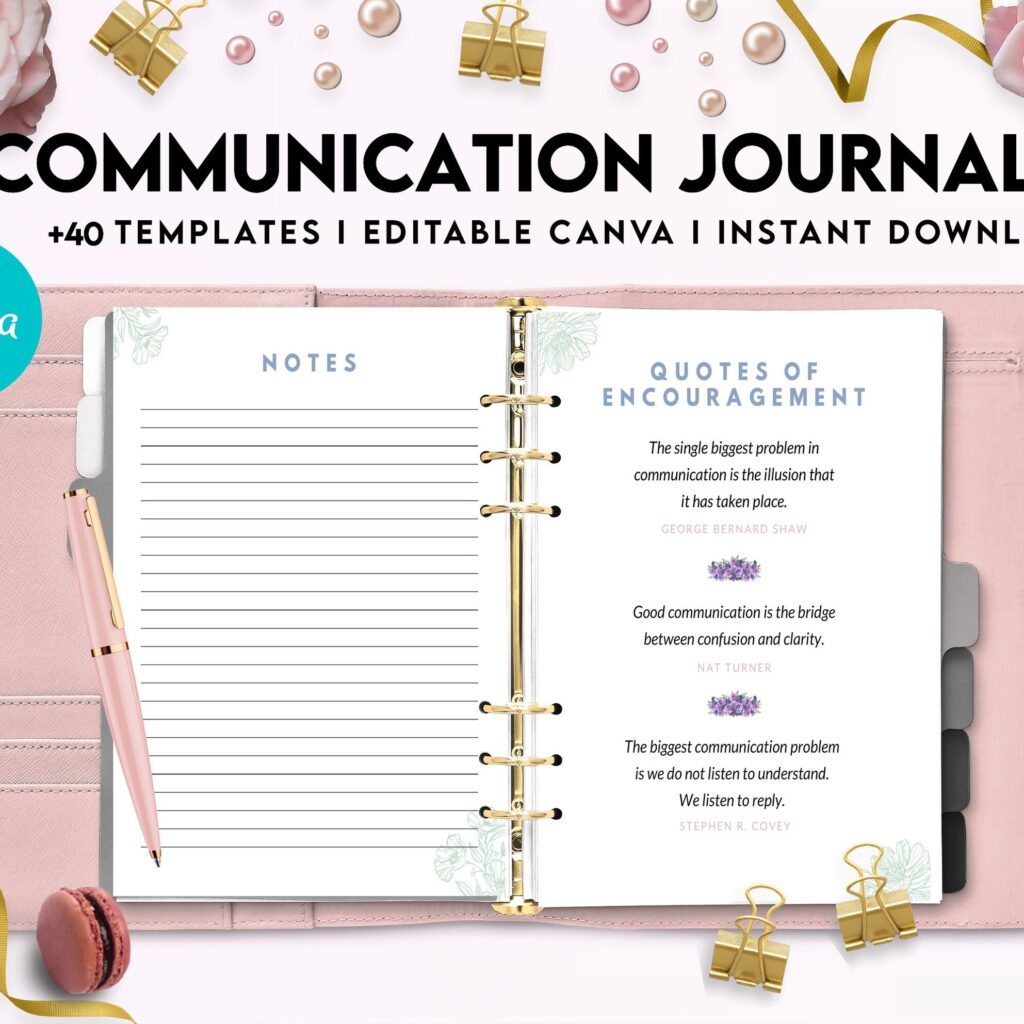 Communication Journal, DBT Interpersonal Effectiveness, Mental Health Editable Templates, Therapy Worksheets, Canva Editable Templates, Kdp interior