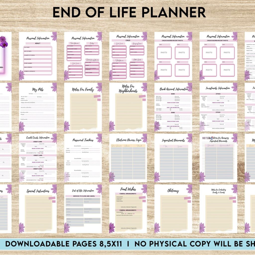 End of Life Planner