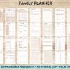 Family Health History, Personal Health History, Medical Record Tracker, Medical Appointment Tracker, Physician Form template, Canva Editable Templates, Kdp interior