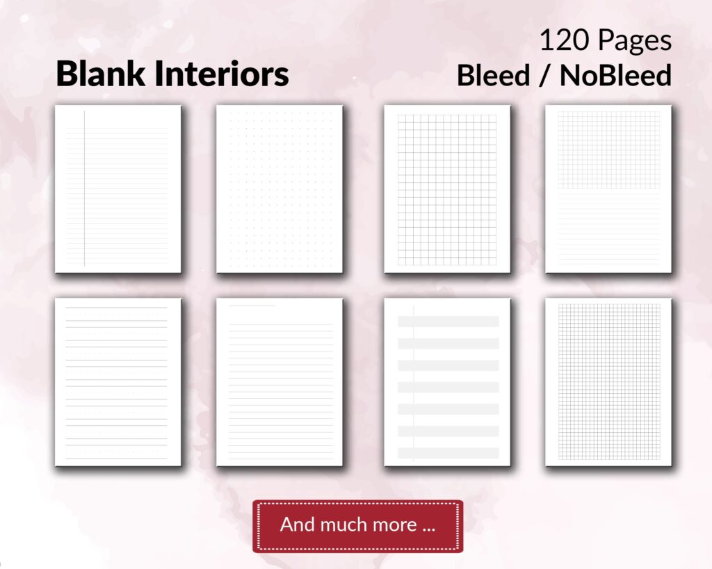 1000 Unique Amazon KDP interiors Bundle, Low Content Books Notebook, Activity Books Blank Journal, Coloring books, Covers, Commercial use