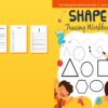 Shape tracing Activity book PDF File 8.5×11 inch For Kids aged 2-4 4-8, KDP interior Ready To Upload COMMERCIAL Use