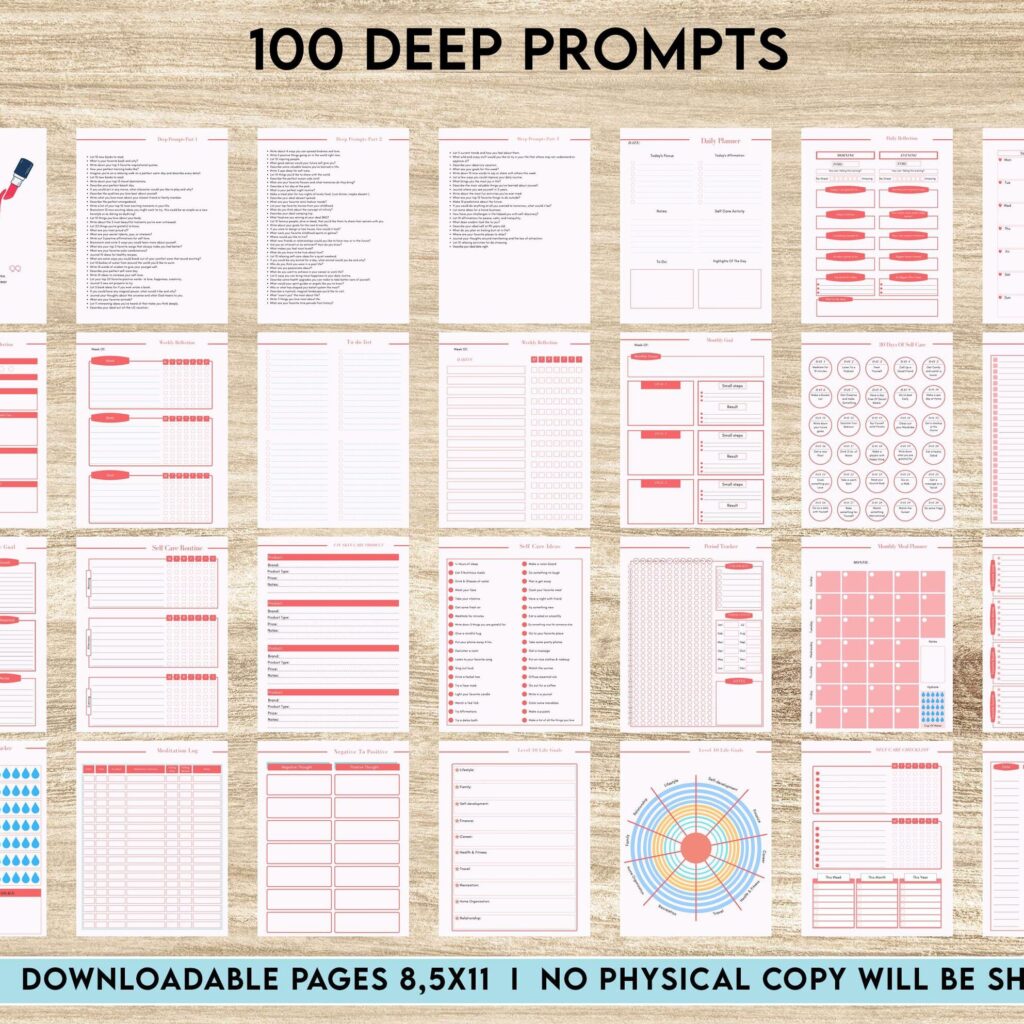 Journal Prompts for Mental Health