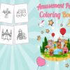 amusement park coloring pages
