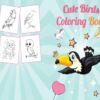 Birds Coloring pages book For Kids aged 2-4 4-8 8-1, PDF File 8.5×11 inch, KDP interior Ready To Upload COMMERCIAL Use