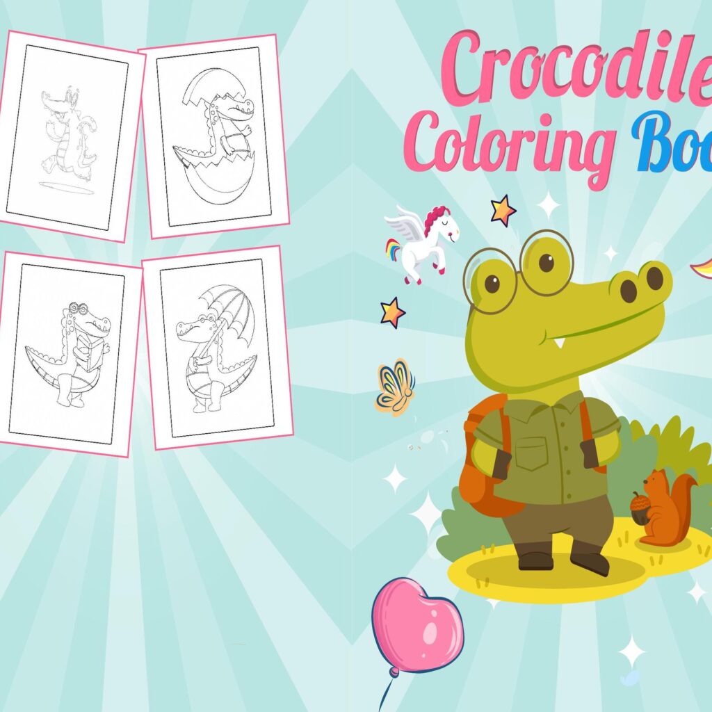Crocs Coloring Pages