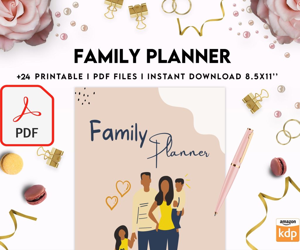 Family Health History, Personal Health History, Medical Record Tracker, Medical Appointment Tracker, Physician Form template, PDF Printable, Kdp interior