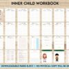 Inner Child Shadow Work, Journal Prompts, 8×11 inch pages size Workbook Mental Health, 8×11 inch pages size Journal Pages, PDF Printable, Kdp interior