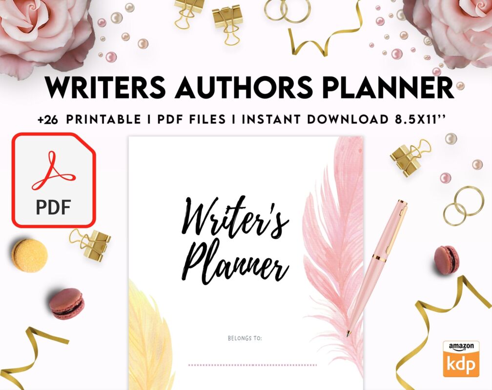 Author Planner: Plan Your Book, Track Progress and Stay on Schedule - 8 ...