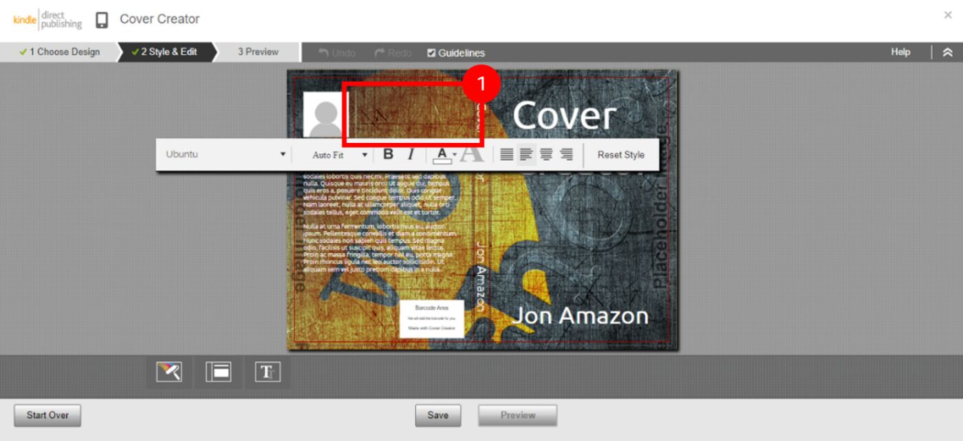 KDP Cover Template Generator