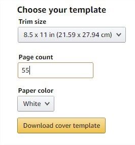 How should I make use of the KDP coloring book template?
