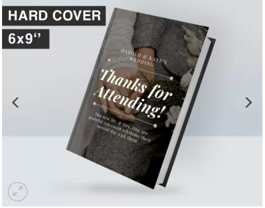 Wedding Hard Cover Canva KDP