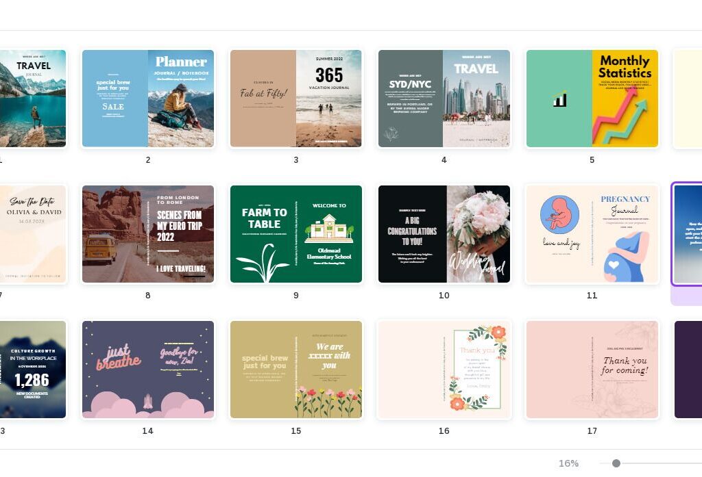 100 editable KDP Covers Templates, Journal Covers, Editable Canva Templates for book cover, Canva KDP Cover bundle journal 6×9″