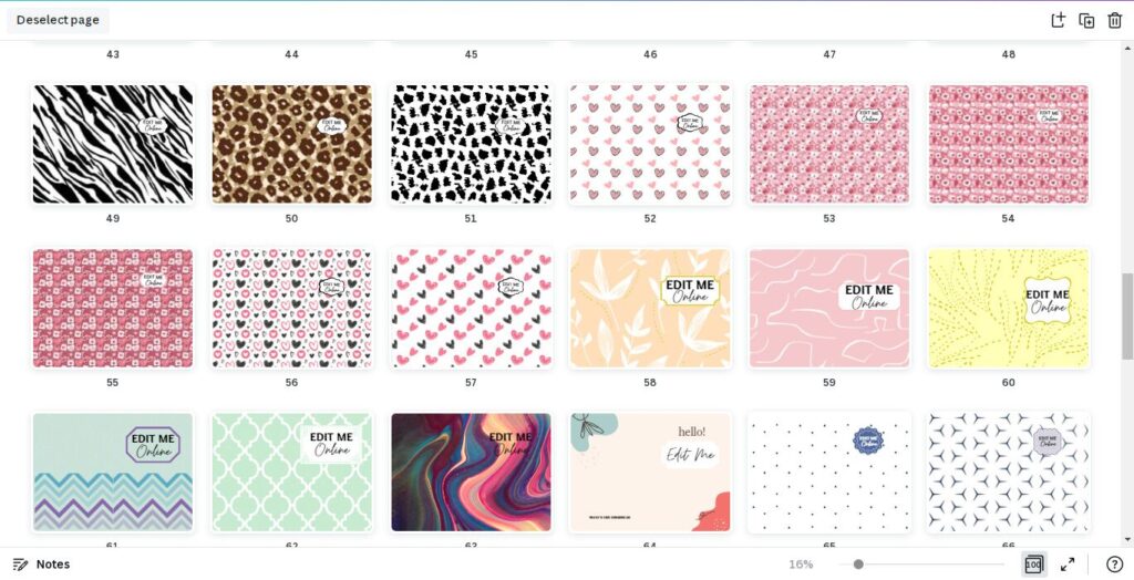 100 editable KDP Covers Templates, Journal Covers, Editable Canva Templates for book cover, Canva KDP Cover bundle journal 6×9″