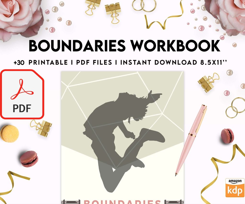 Boundaries workbook, Communicating, KDP interior PDF file 8,5×11 inch