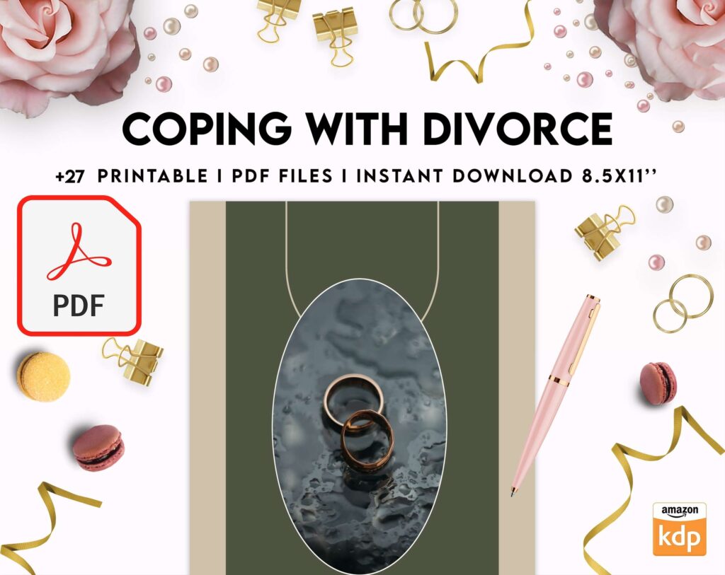 Coping with Divorce for adults, KDP interior PDF file 8,5×11 inch