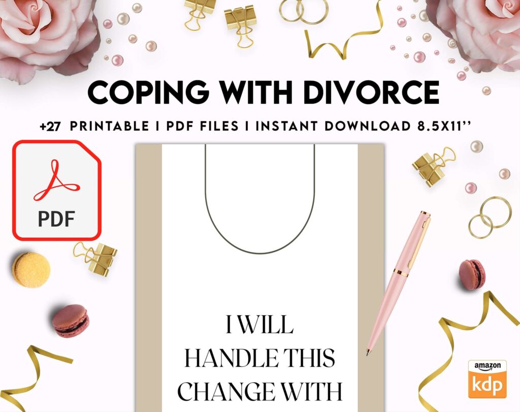 Coping with Divorce for adults, KDP interior PDF file 8,5×11 inch