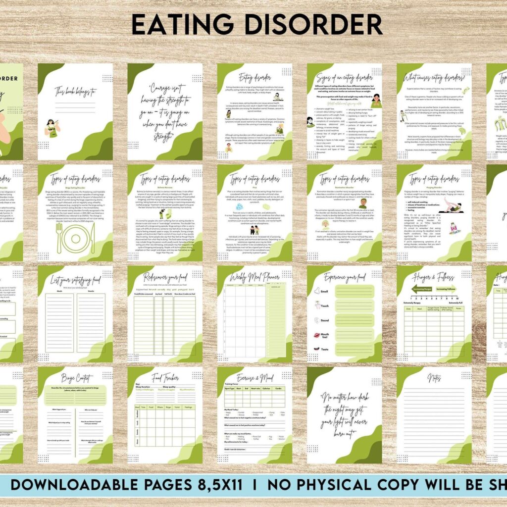 Eating Disorder Journal Prompts