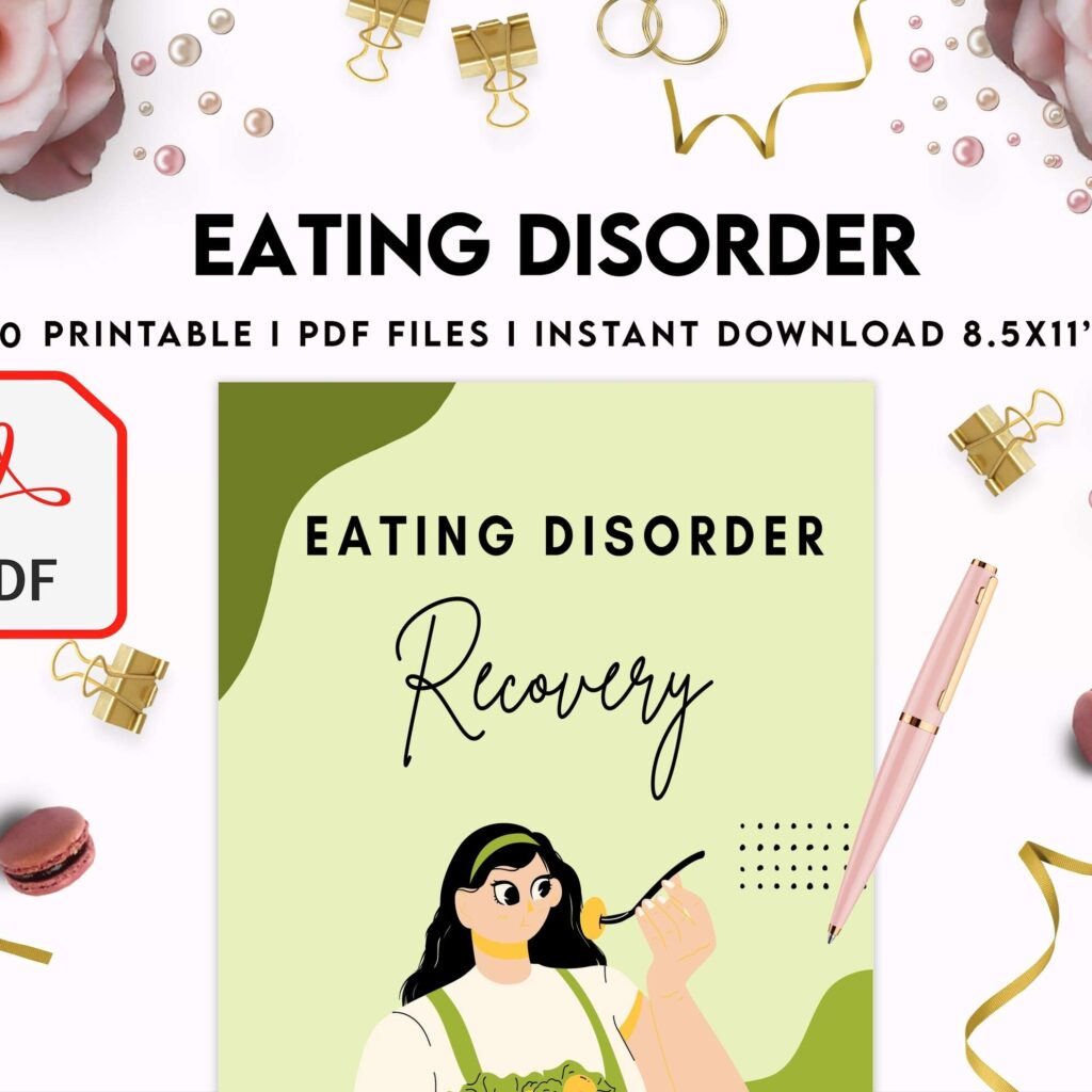 Eating disorder, Anorexia, Bulimia, KDP interior PDF file 8,5×11 inch