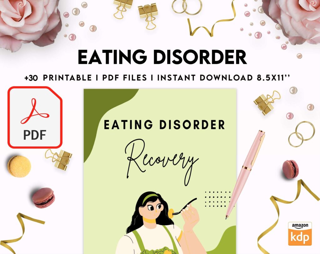 Eating disorder, Anorexia, Bulimia, KDP interior PDF file 8,5×11 inch