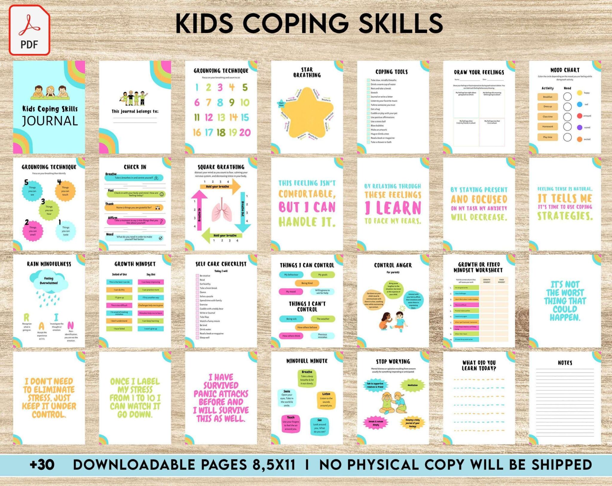 Kids Coping Skills, kids therapy, kids self discovery, kids self esteem ...