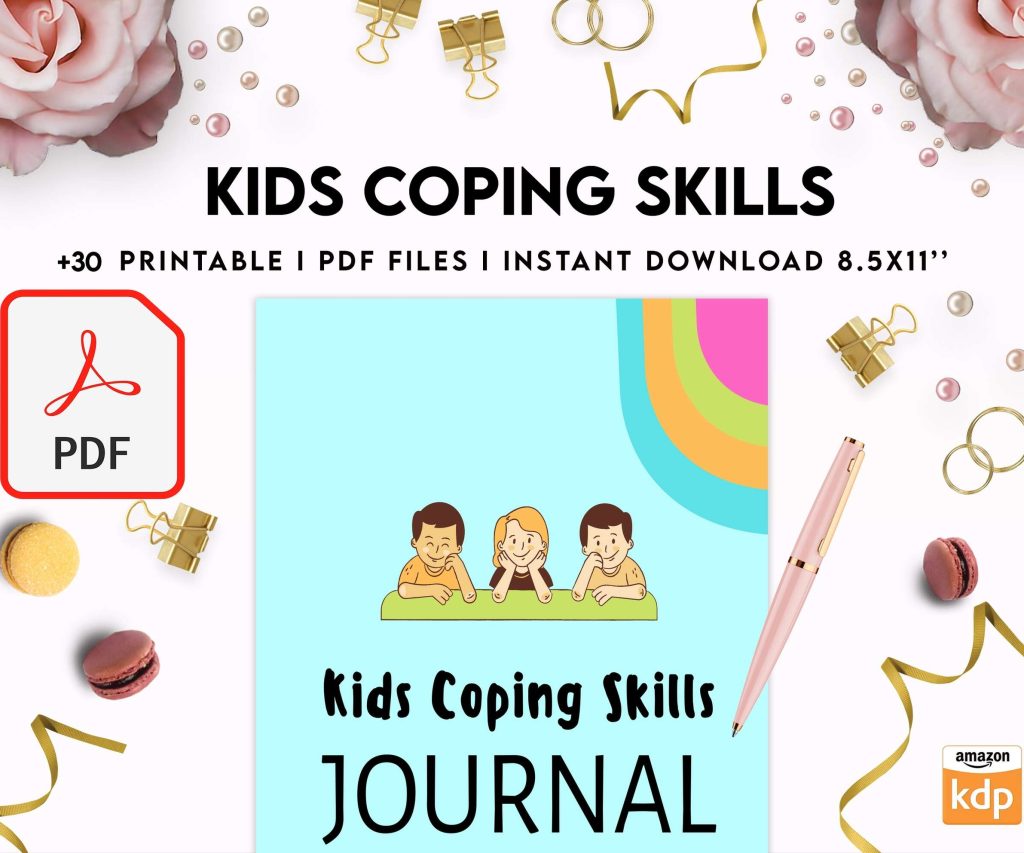 Kids Coping Skills, kids therapy, kids self discovery, kids self esteem, kids Limiting Beliefs KDP interior PDF file 8,5×11 inch
