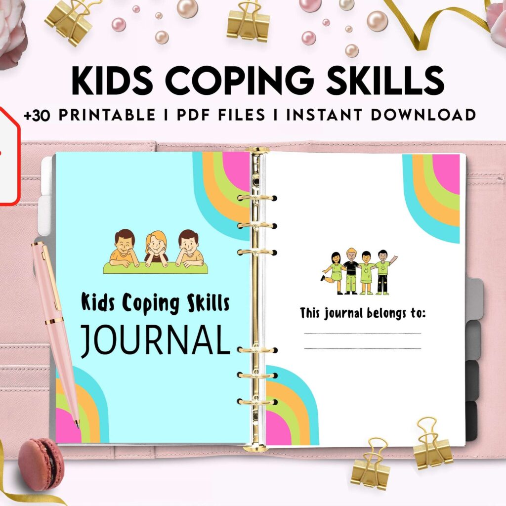 Kids Coping Skills, kids therapy, kids self discovery, kids self esteem, kids Limiting Beliefs KDP interior PDF file 8,5×11 inch