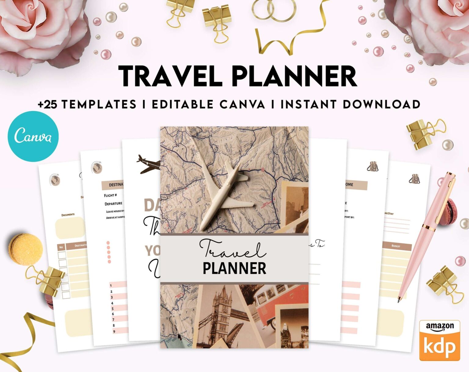 Travel Planner, travel checklist , trip organizer, vacation planner ...