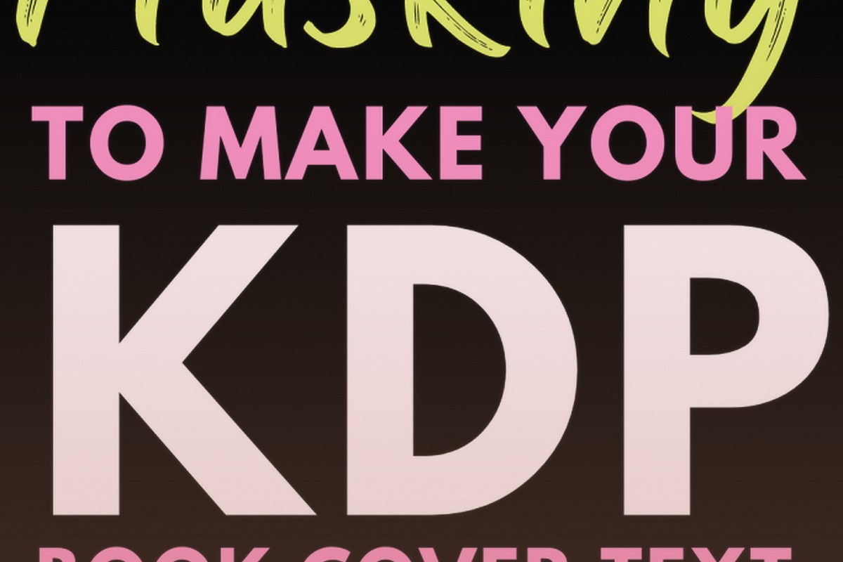 KDP Book Cover Requirements: Technical Specifications